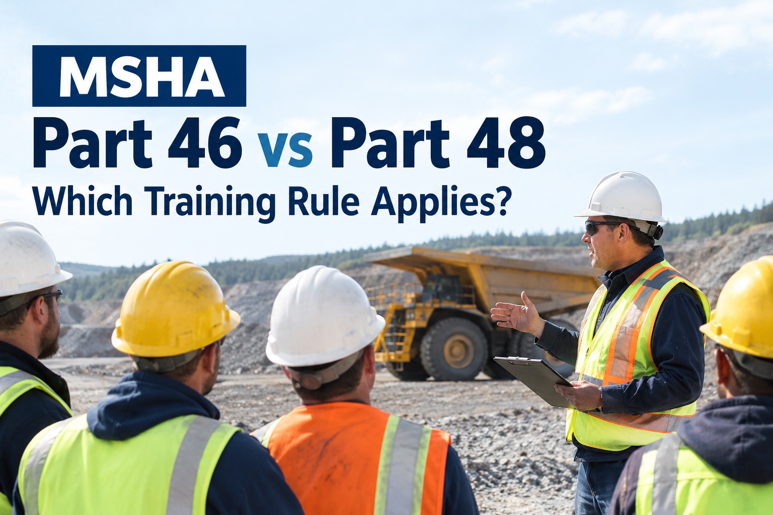 msha-part-46-vs-part-48-training