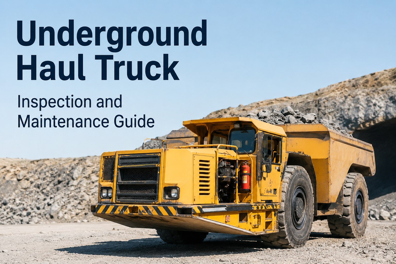 underground-haul-truck-inspection-maintenance-mining