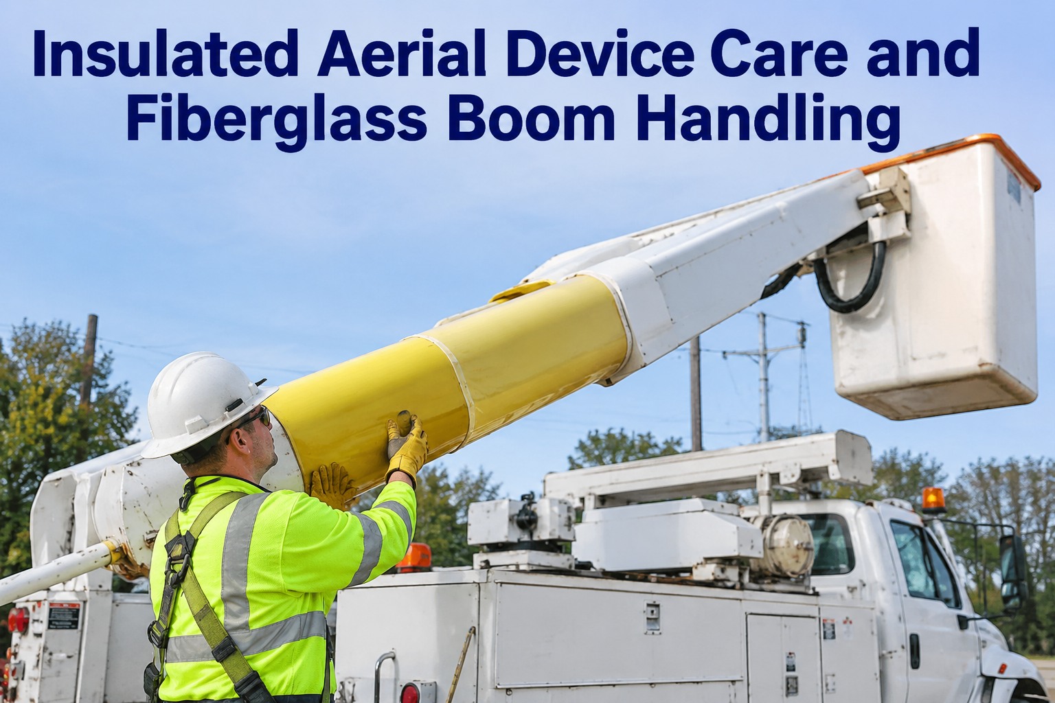 insulated-aerial-device-care-fiberglass-boom