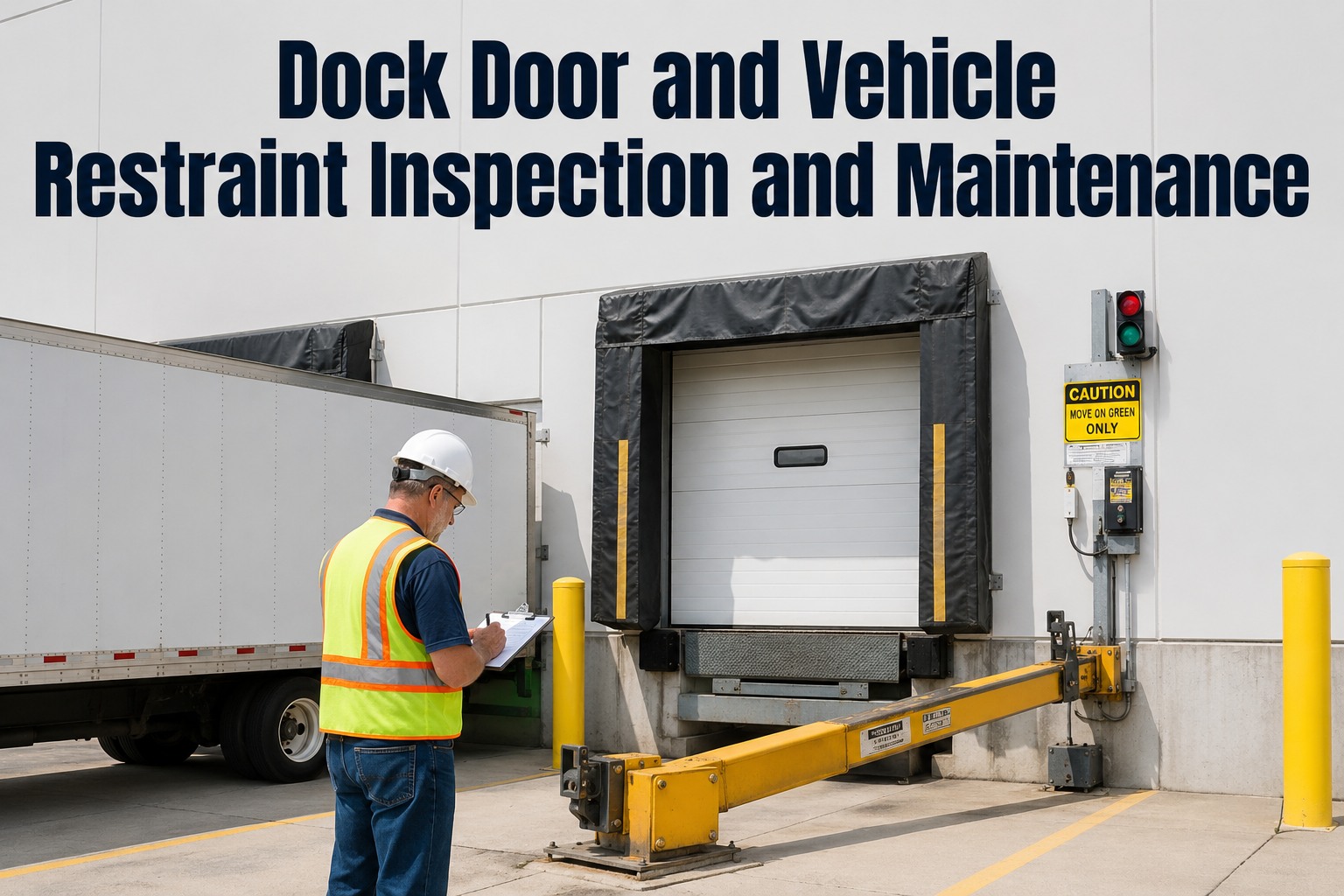 dock-door-vehicle-restraint-inspection-maintenance