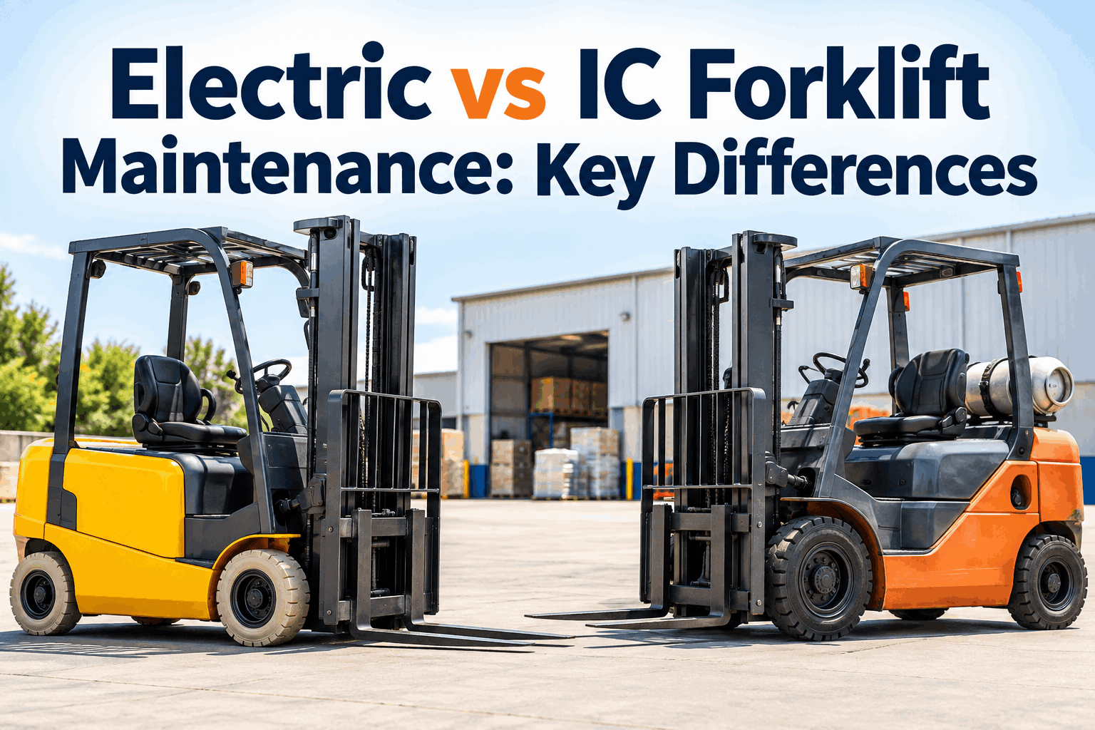 electric-versus-ic-forklift-maintenance-differences