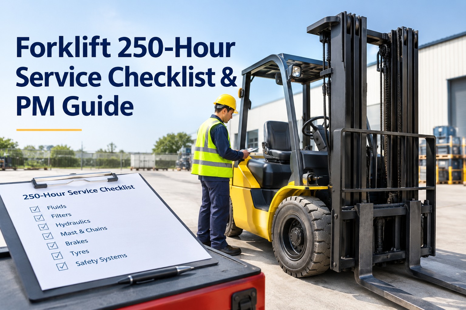forklift-250-hour-service-checklist