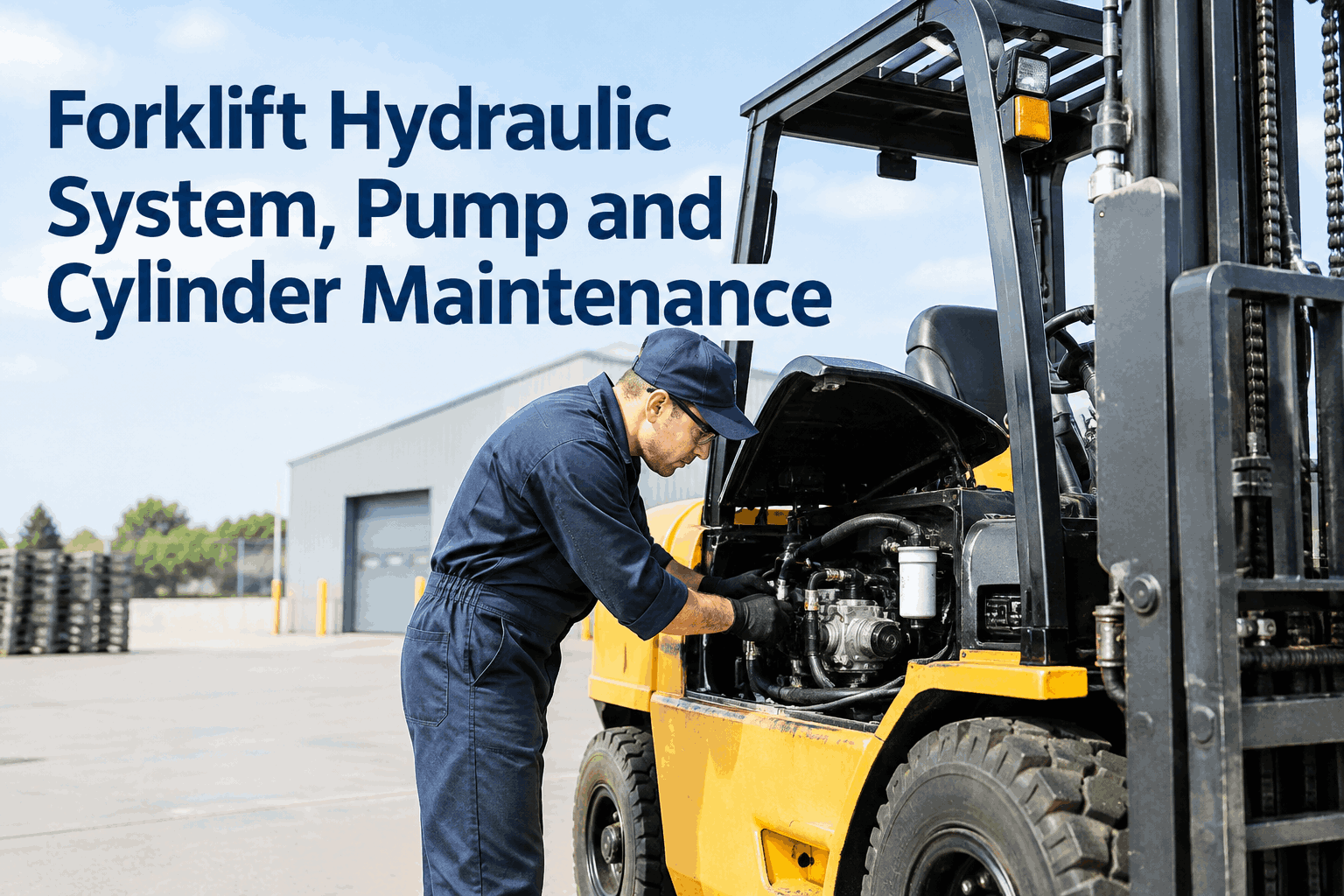 forklift-hydraulic-system-pump-cylinder-maintenance