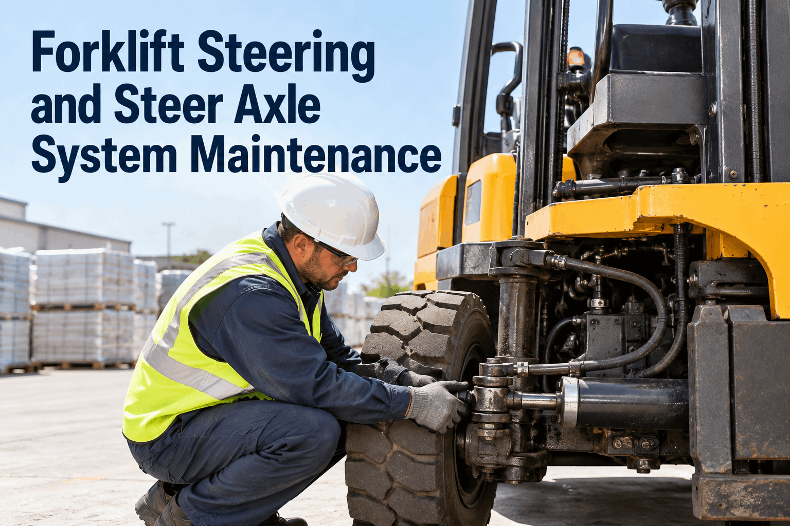 forklift-steering-and-steer-axle-system-maintenance