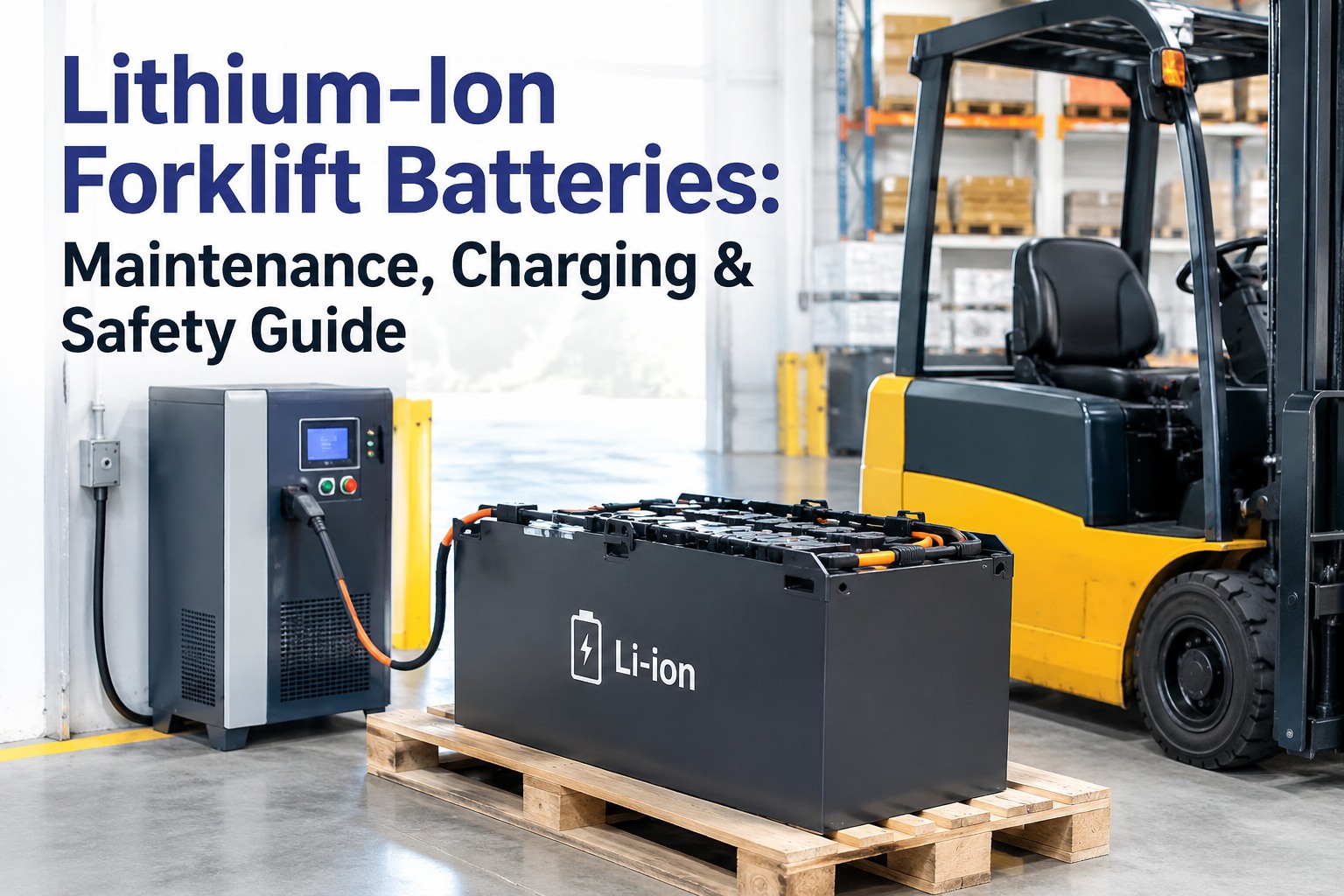 lithium-ion-forklift-battery-management