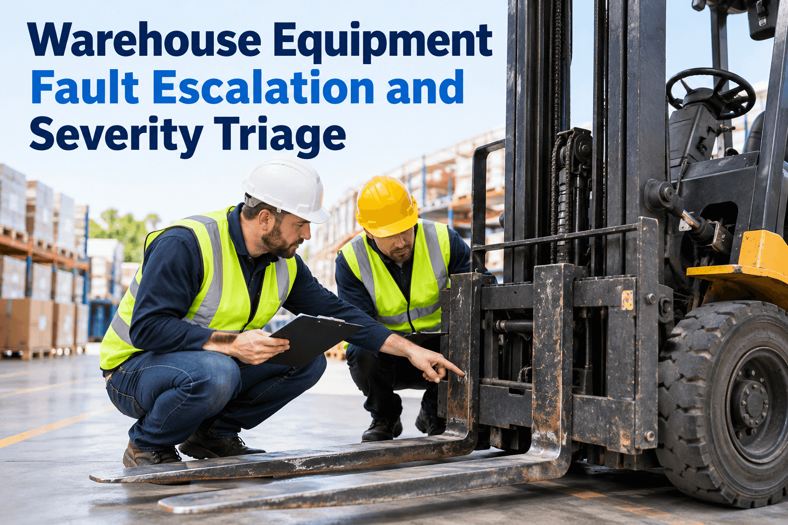 warehouse-equipment-fault-escalation-severity-triage