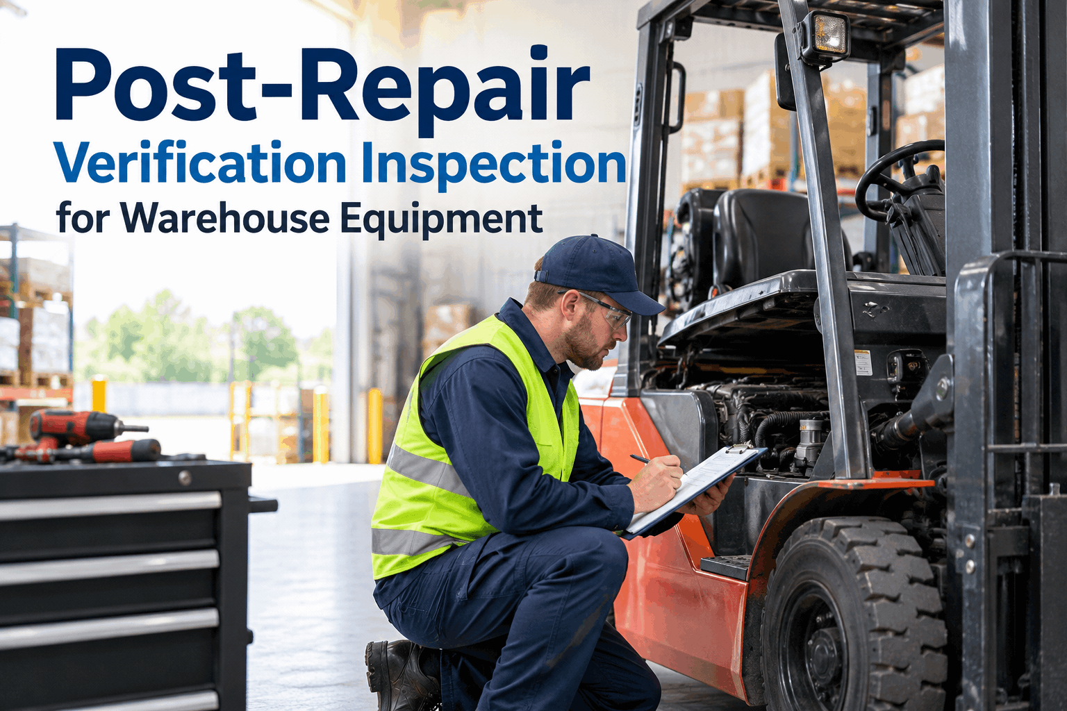 warehouse-equipment-post-repair-verification-inspection