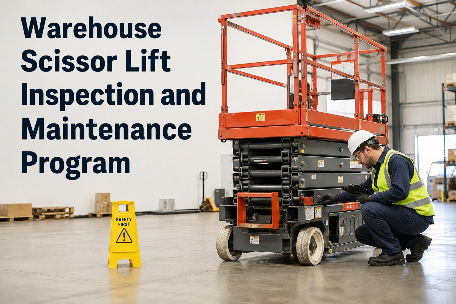 warehouse-scissor-lift-inspection-maintenance